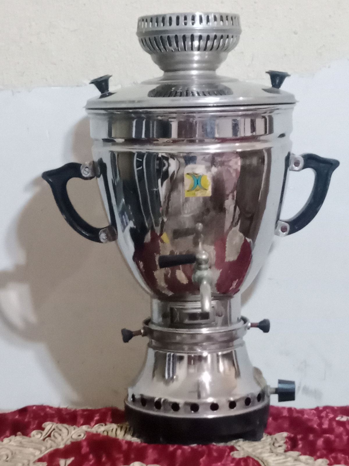 سماور گازی جی اف مسی رووکش دار